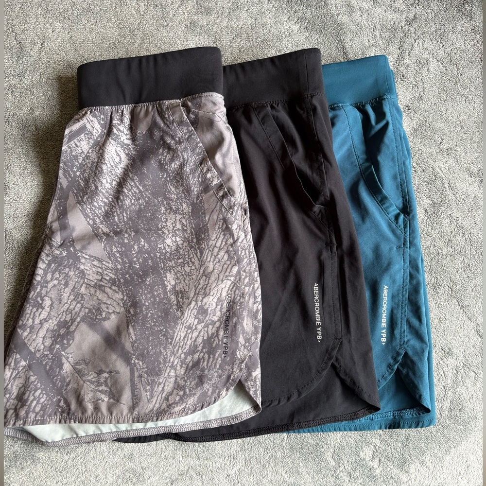 Abercrombie Kids Athletic Shorts Bundle.